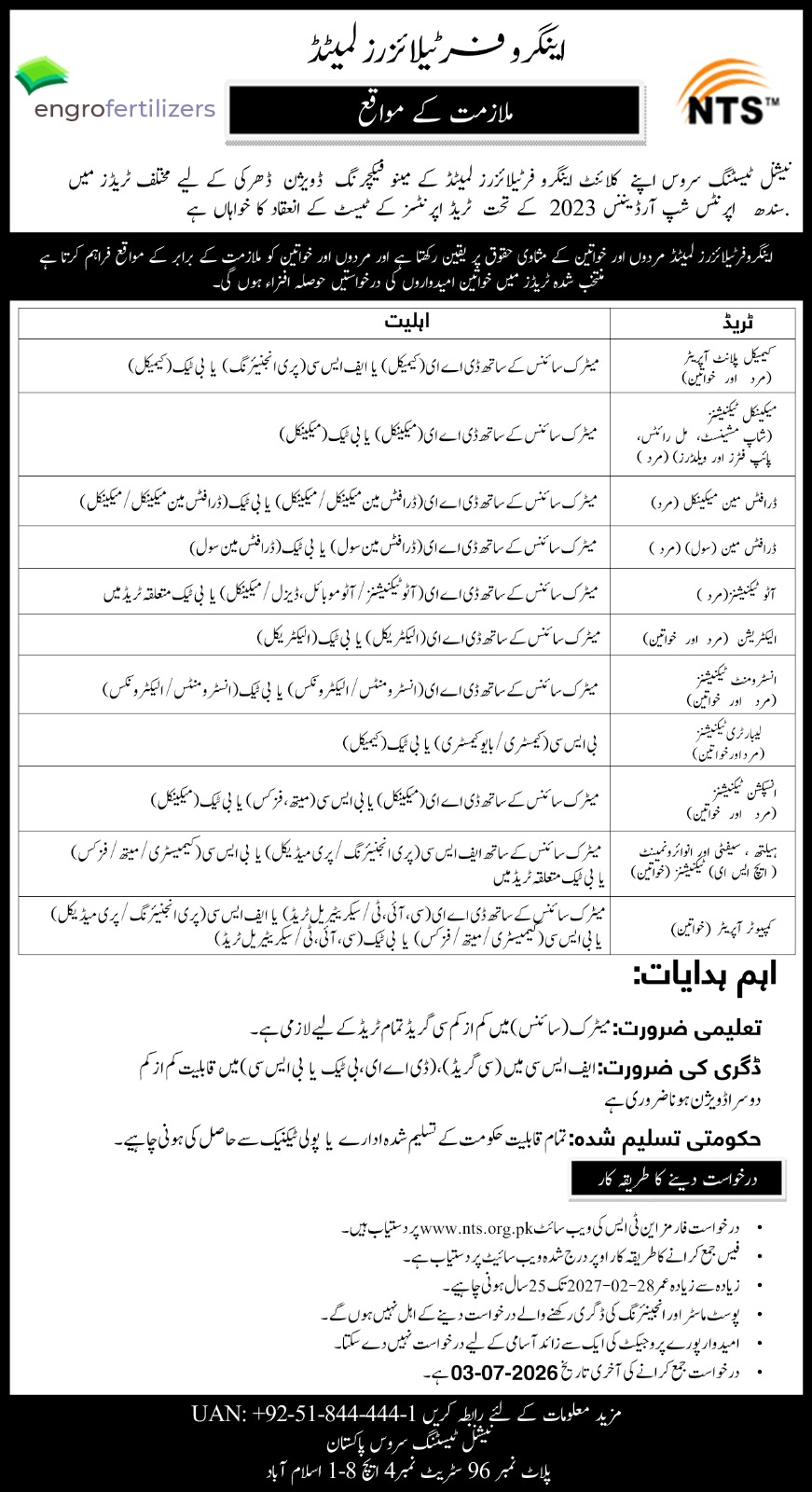 Chemical plant operator 