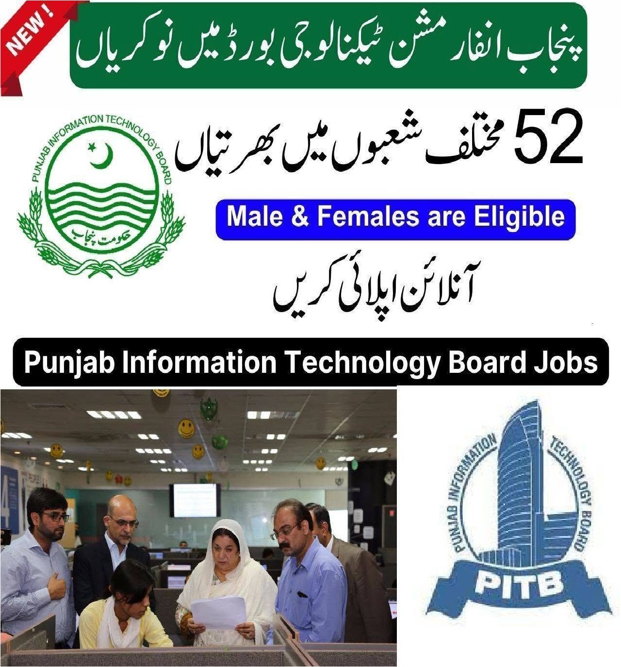 PITB jobs 